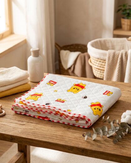 Baby Blanket - Diamond puff finish