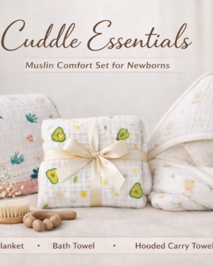 Cuddle Essentials - Muslin comfort kit for Newborns