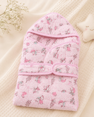 Muslin Baby Wrapper - Pink